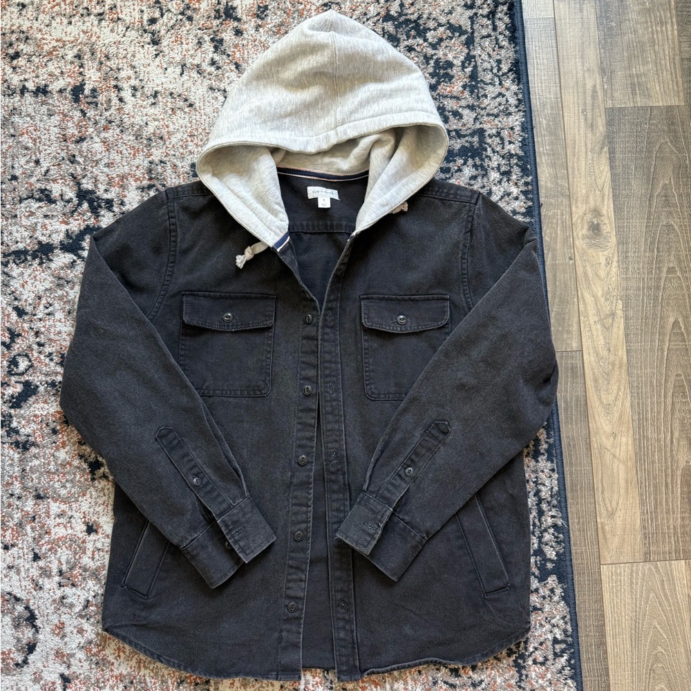 Sun + Stone Black Denim Jacket